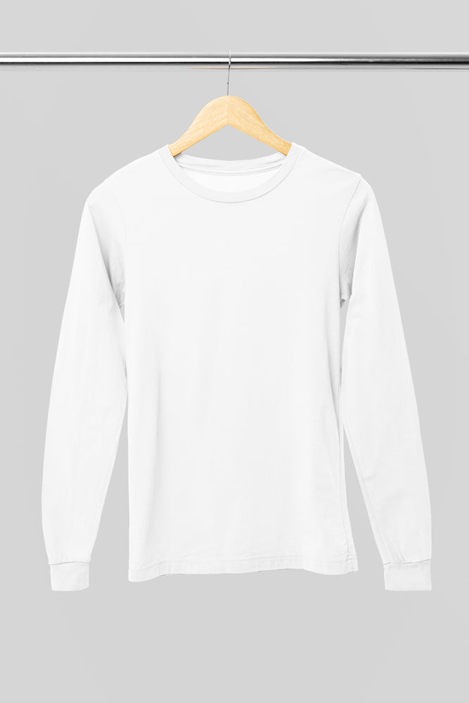 Pick Any 3: Unisex Cotton Full-sleeve T-Shirts