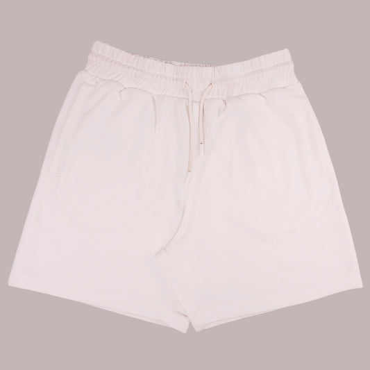 White Unisex Premium Terry Shorts