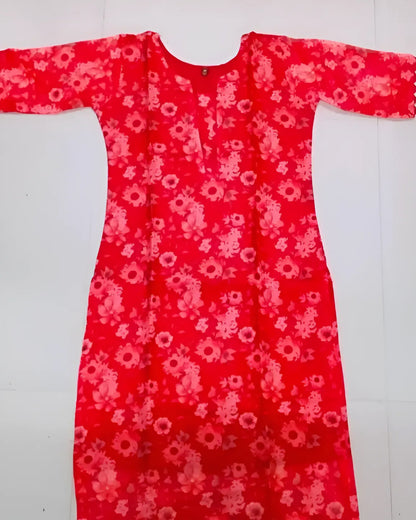 Casual Organza Kurtis for Women