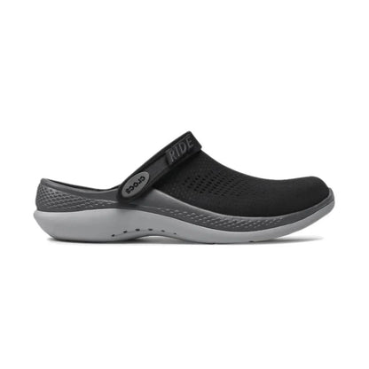 Crocs Literide 360 Clog Ultimate Comfort in Black Grey – Entimessi