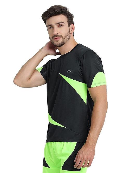 FTX - Men's Bi-Color Dri-FIT T-Shirt (Lime Green & Charcoal) - Workout & Everyday Comfort - Dri-FIT T-shirts - Bi-color, Dri-FIT, Men, Men's T-shirt, SALE, T-shirts, Top, Workout T-shirt - {{ shop.shopifyCountryName }}