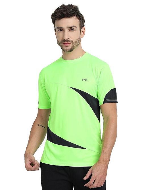 FTX - Men's Bi-Color Dri-FIT T-Shirt (Lime Green & Charcoal) - Workout & Everyday Comfort - Dri-FIT T-shirts - Bi-color, Dri-FIT, Men, Men's T-shirt, SALE, T-shirts, Top, Workout T-shirt - {{ shop.shopifyCountryName }}