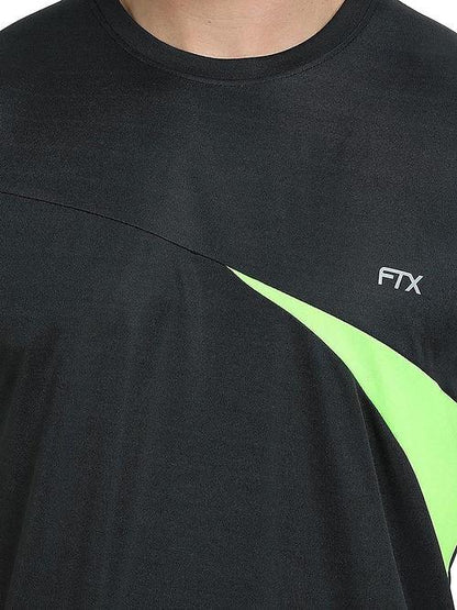 FTX - Men's Bi-Color Dri-FIT T-Shirt (Lime Green & Charcoal) - Workout & Everyday Comfort - Dri-FIT T-shirts - Bi-color, Dri-FIT, Men, Men's T-shirt, SALE, T-shirts, Top, Workout T-shirt - {{ shop.shopifyCountryName }}