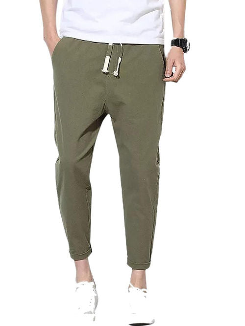 Entimessi Grey Cotton Joggers: Men's Comfortable and Stylish Track Pants Track Pants Army Green athleisure wear Bottoms breathable joggers Casual Wear comfortable joggers Cotton cotton joggers Men stylish joggers Track pant