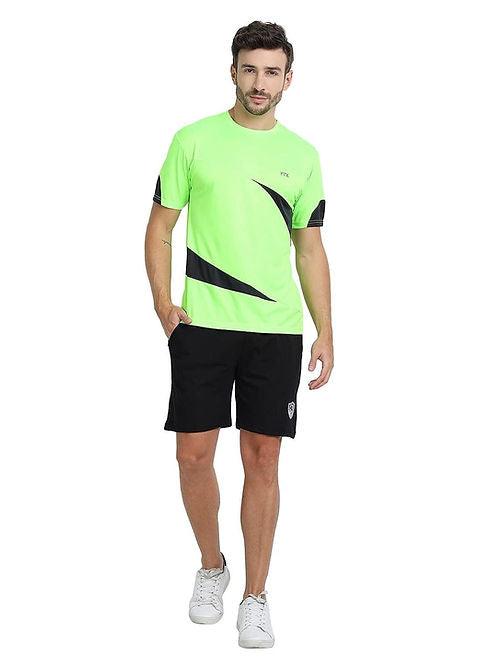 FTX - Men's Bi-Color Dri-FIT T-Shirt (Lime Green & Charcoal) - Workout & Everyday Comfort - Dri-FIT T-shirts - Bi-color, Dri-FIT, Men, Men's T-shirt, SALE, T-shirts, Top, Workout T-shirt - {{ shop.shopifyCountryName }}