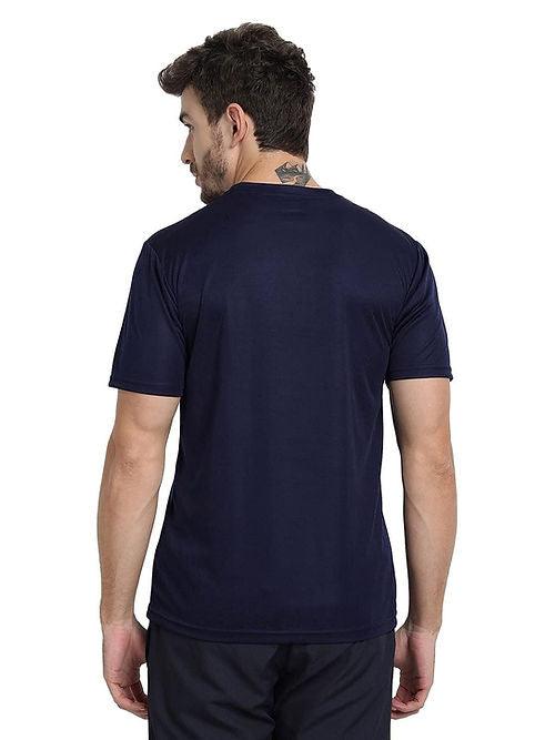 FTX - Men's Navy Blue & Blue Bi-Color Dri-FIT T-Shirt - Dri-FIT T-shirts - Bi-color, Dri-FIT, Men, Men's T-shirt, SALE, T-shirts, Top, Workout T-shirt - {{ shop.shopifyCountryName }}