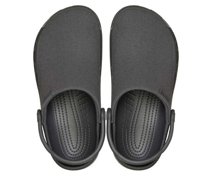 crocs Classic Crafted Canvas Clog - Limited Edition Clogs breathable shoes casual footwear casual shoes Casual Wear Clogs comfortable clogs comfortable sandals comfortable shoes Crocs Croslite foam everyday shoes foam clogs Footwear lightweight shoes men's crocs mens shoes slip-on clogs slip-on shoes travel shoes Unisex unisex shoes