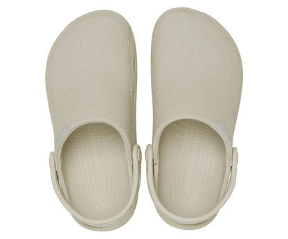 crocs Classic Crafted Canvas Clog - Limited Edition Clogs breathable shoes casual footwear casual shoes Casual Wear Clogs comfortable clogs comfortable sandals comfortable shoes Crocs Croslite foam everyday shoes foam clogs Footwear lightweight shoes men's crocs mens shoes slip-on clogs slip-on shoes travel shoes Unisex unisex shoes
