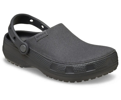 crocs Classic Crafted Canvas Clog - Limited Edition Clogs breathable shoes casual footwear casual shoes Casual Wear Clogs comfortable clogs comfortable sandals comfortable shoes Crocs Croslite foam everyday shoes foam clogs Footwear lightweight shoes men's crocs mens shoes slip-on clogs slip-on shoes travel shoes Unisex unisex shoes