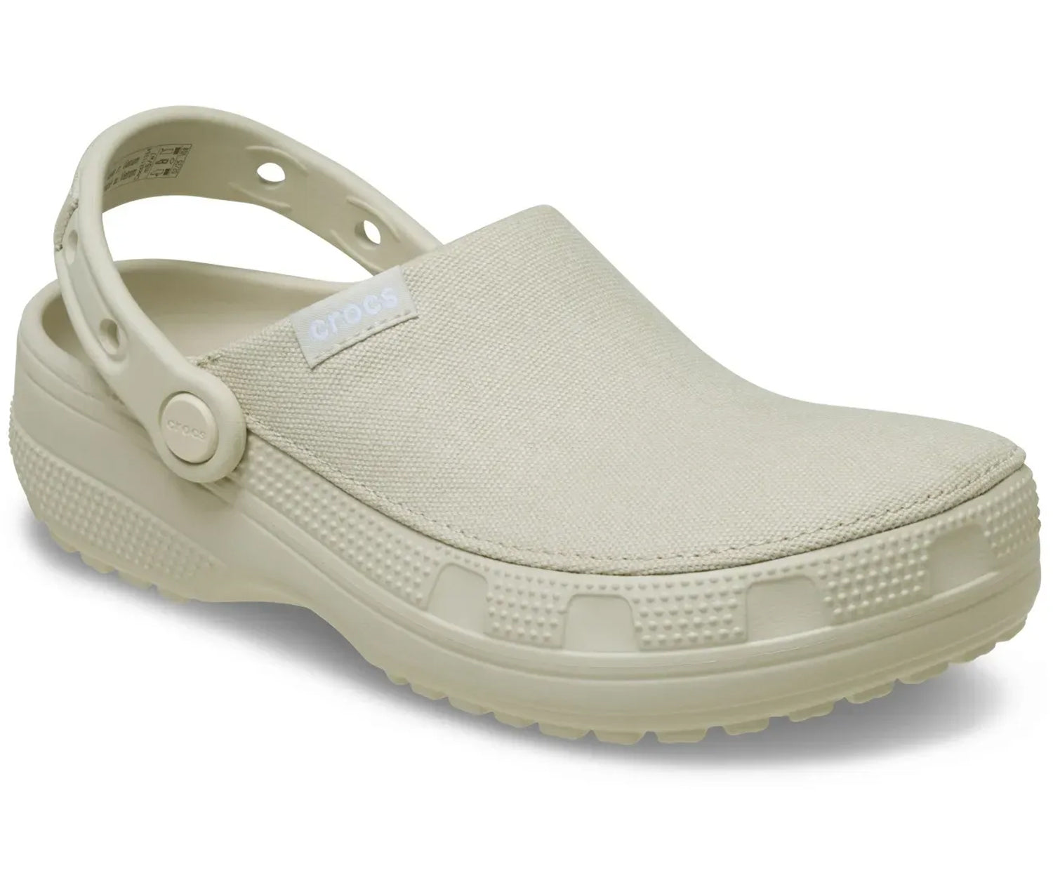 crocs Classic Crafted Canvas Clog - Limited Edition Clogs breathable shoes casual footwear casual shoes Casual Wear Clogs comfortable clogs comfortable sandals comfortable shoes Crocs Croslite foam everyday shoes foam clogs Footwear lightweight shoes men's crocs mens shoes slip-on clogs slip-on shoes travel shoes Unisex unisex shoes