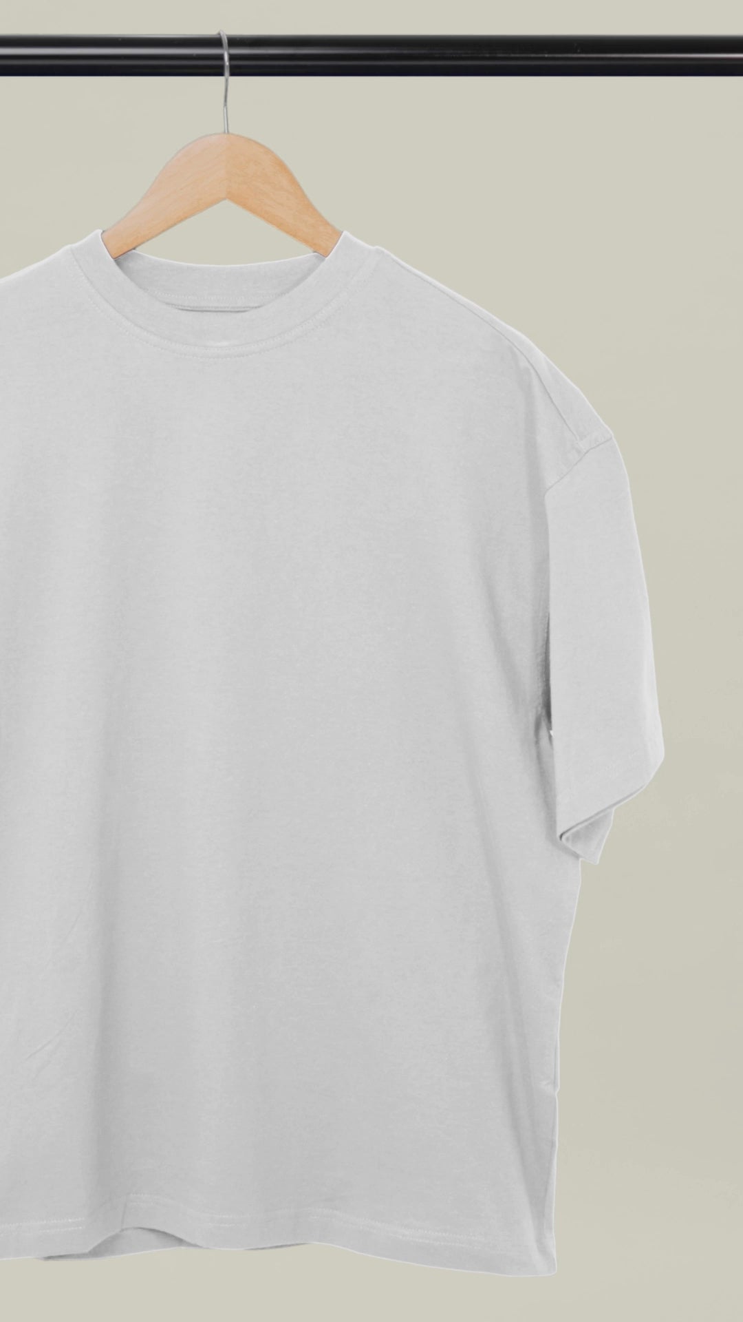 Unisex Oversized Classic White T-Shirt