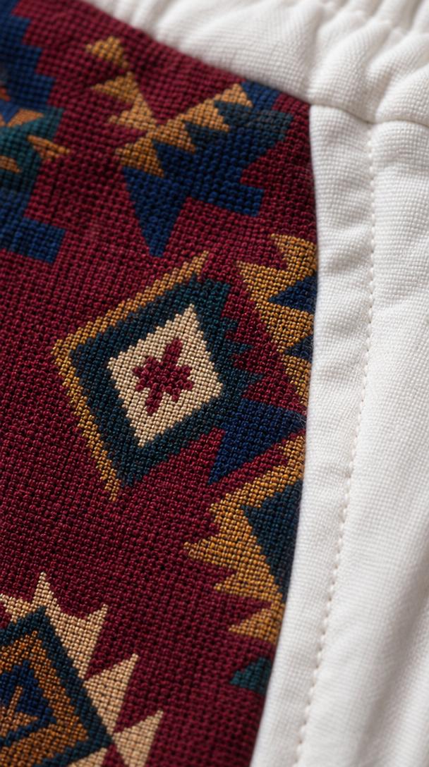 Entimessi White Cotton Hopper Pants with Woven Pockets for Women Hopper Pants 100% cotton balloon pants bohemian style boho pants breathable fabric elastic ankles ethnic diamond print ethnic wear handblock print hopper pants loungewear relaxed fit SC-10 summer pants Women women's clothing yoga pants