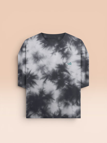 Entimessi Black & White Tie-Dye Co-ord Set – Oversized Tee + Relaxed Shorts | Unisex Loungewear Loungewear 260 GSM beachwear Black & White Co-ord Set Cotton Blend Entimessi Loungewear Loungewear Set Made in India Made to Order Matching Set Men new Oversized Relaxed Fit streetwear Tee and Shorts Set Tie Dye Tie-Dye Set Twinning Unisex Women