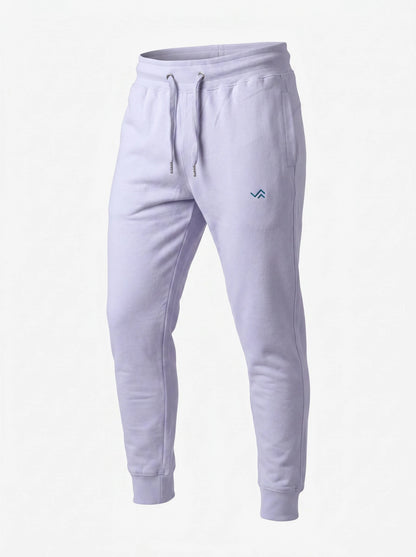 Entimessi lavender Supima cotton tee with matching lavender jogger, unisex co-ord set — view 5