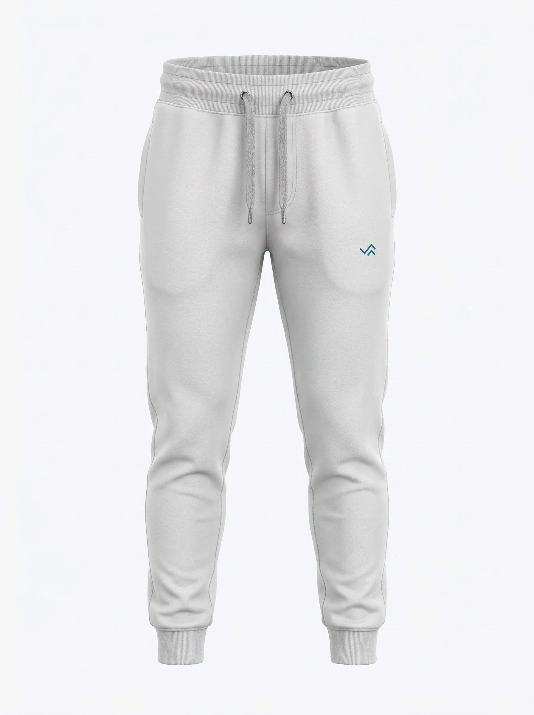 Entimessi maroon Supima cotton tee with grey melange jogger, unisex co-ord set — view 5
