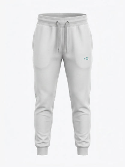 Entimessi maroon Supima cotton tee with grey melange jogger, unisex co-ord set — view 5