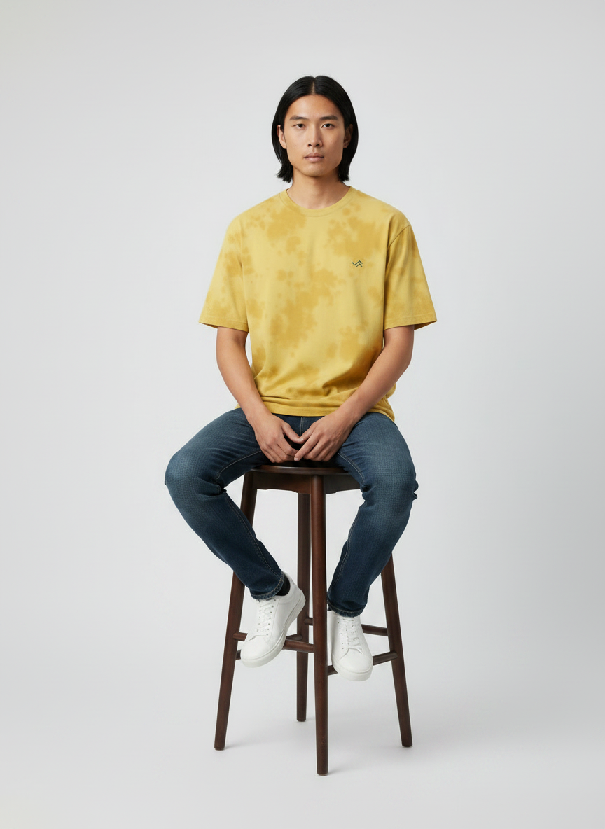 Entimessi Oversized Heavyweight Tie-Dye T-Shirt – Yellow on Yellow Unisex Oversized Graphic T-shirts 260 GSM bio-washed breathable Cotton Blend Entimessi fabric:cotton-blend fit:oversized Graphic T-shirts Half Sleeves loungewear Lycra Rib Neck made in India Men menu:oversized neck:crew new Oversize T-shirts pre-shrunk Round Neck streetwear T-shirts Tie Dye Tie Dye Oversized T-Shirts Unisex Unisex Fit Unisex Oversized Graphic T-shirts Women