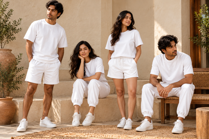 Off-Duty Whites 4-Piece Outfit Kit