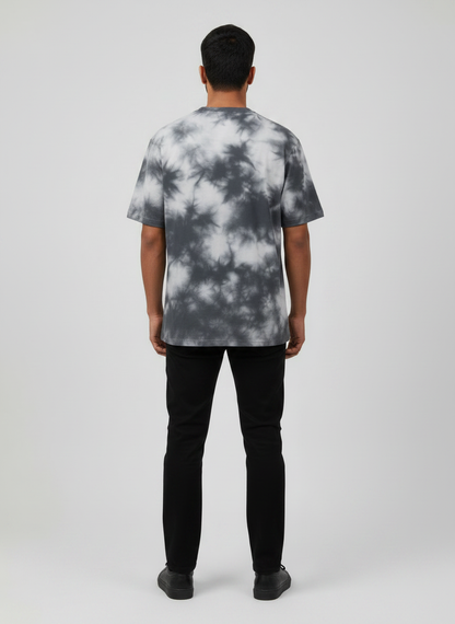 Entimessi Heavyweight Monochrome Tie-Dye Oversized T-Shirt – Black & White Unisex Oversized Graphic T-shirts 260 GSM bio-washed breathable Cotton Blend Entimessi fabric:cotton-blend fit:oversized Graphic T-shirts Half Sleeves loungewear Lycra Rib Neck made in India Men menu:oversized neck:crew new Oversize T-shirts pre-shrunk Round Neck streetwear T-shirts Tie Dye Tie Dye Oversized T-Shirts Unisex Unisex Fit Unisex Oversized Graphic T-shirts Women