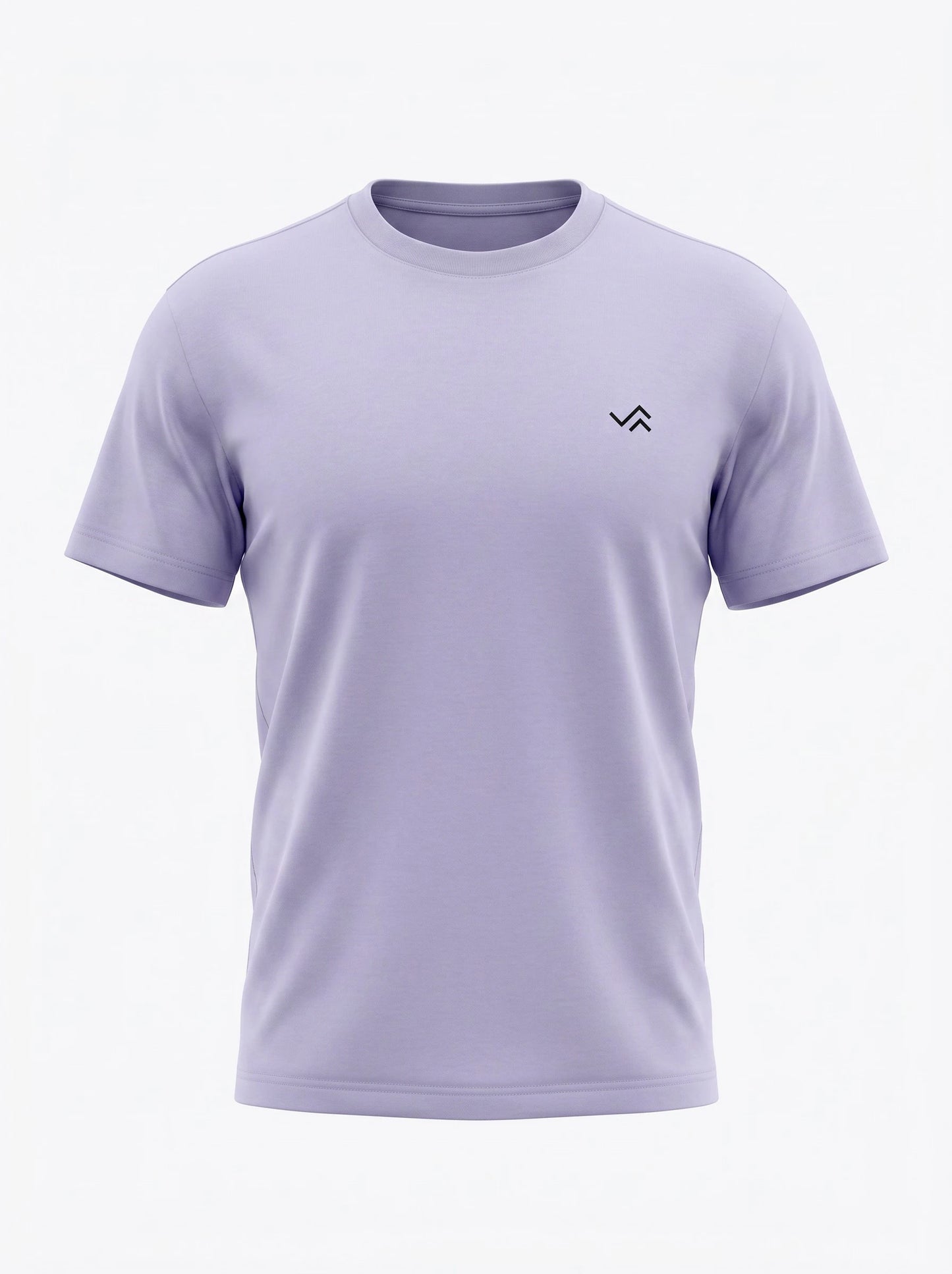 Entimessi lavender Supima cotton tee with matching lavender jogger, unisex co-ord set — view 4