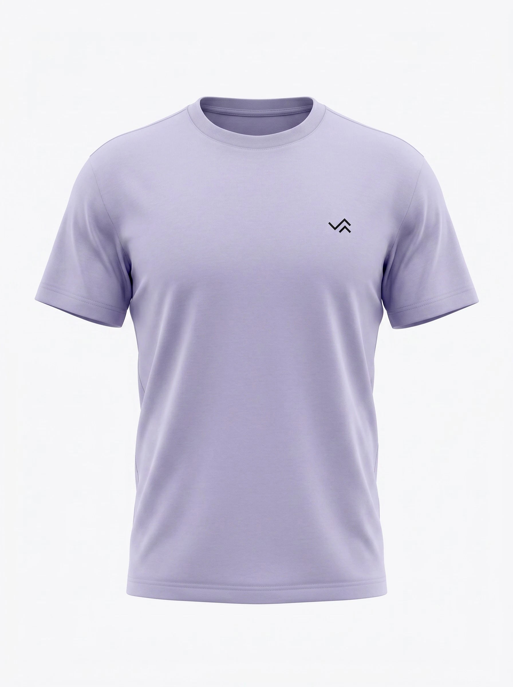 Entimessi lavender Supima cotton tee with matching lavender jogger, unisex co-ord set — view 4
