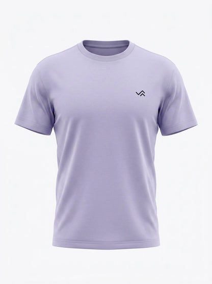 Entimessi lavender Supima cotton tee with matching lavender jogger, unisex co-ord set — view 4