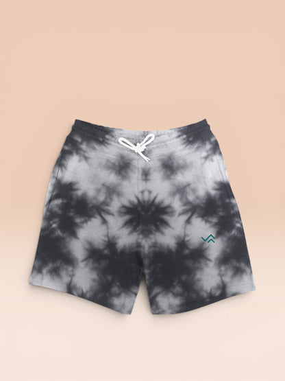 Entimessi Black & White Tie-Dye Co-ord Set – Oversized Tee + Relaxed Shorts | Unisex Loungewear Loungewear 260 GSM beachwear Black & White Co-ord Set Cotton Blend Entimessi Loungewear Loungewear Set Made in India Made to Order Matching Set Men new Oversized Relaxed Fit streetwear Tee and Shorts Set Tie Dye Tie-Dye Set Twinning Unisex Women